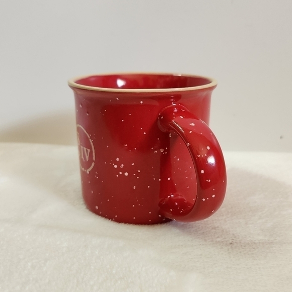 Markers Mark Limited Edition Red Tan Bourbon Whiskey Coffee Cup Mug 12 Oz - Picture 3 of 9